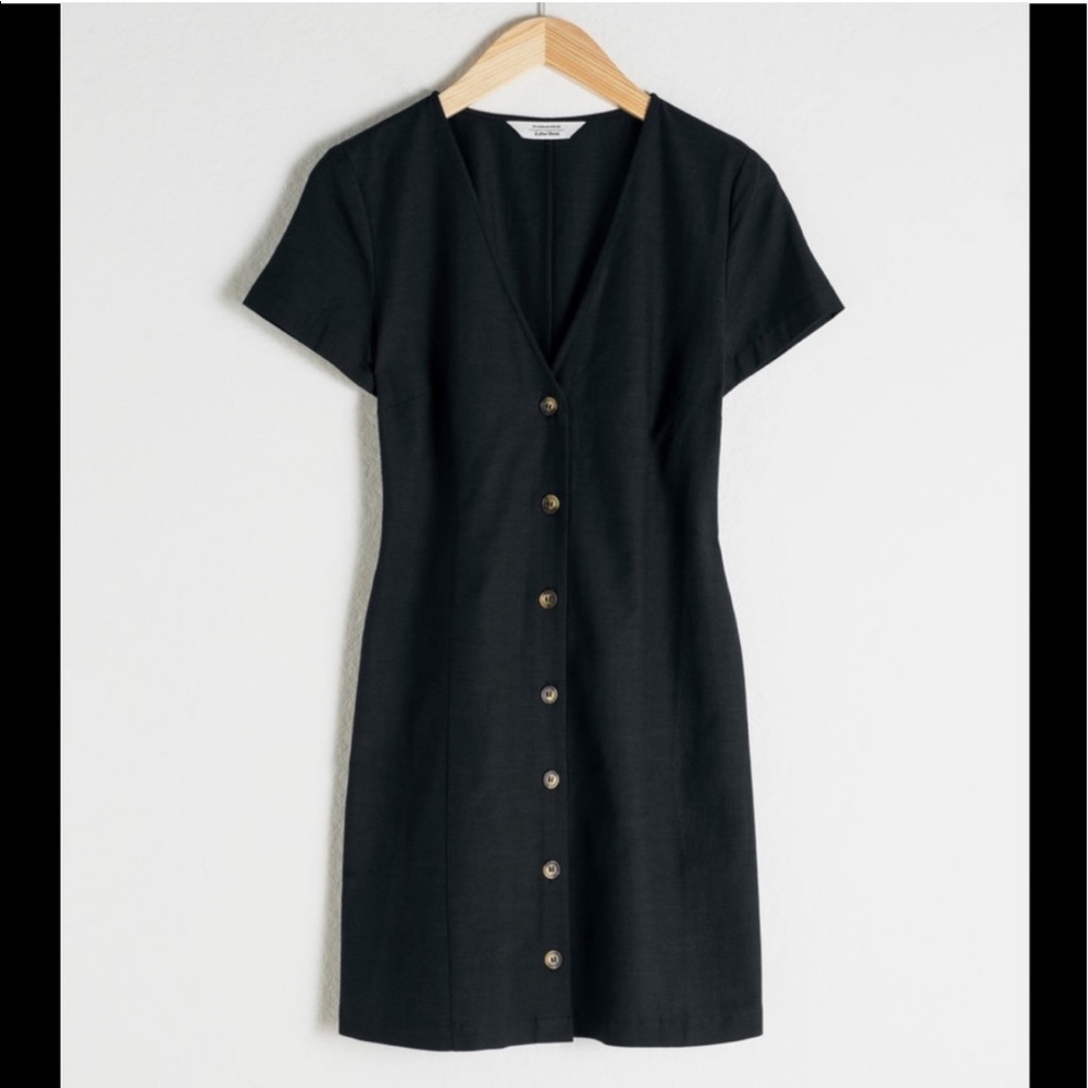 & Other Stories Hourglass Mini Dress
